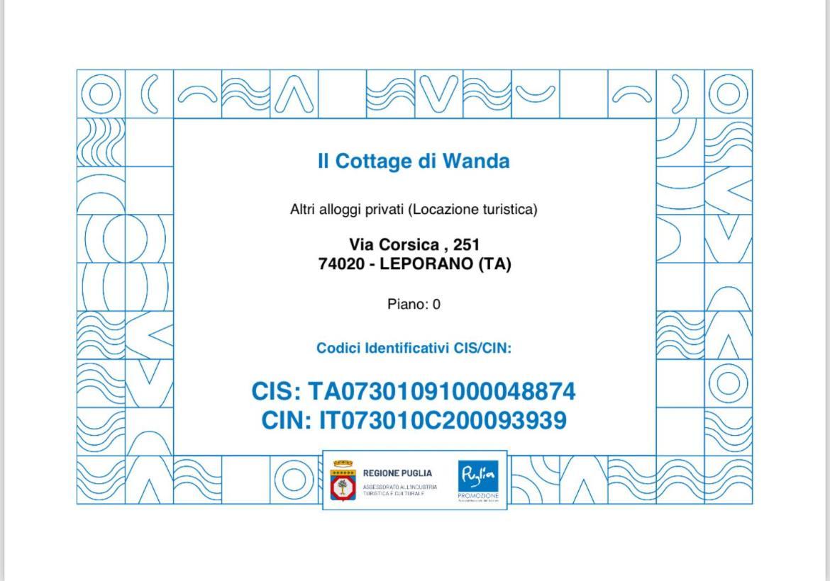 Il Di Wanda Holiday home Leporano